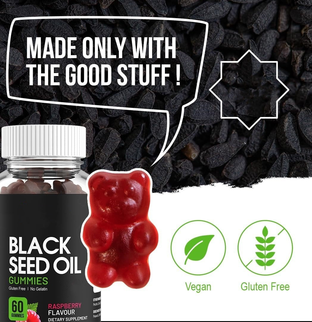 Gomitas de Aceite de Semilla Negra – Salud y Bienestar en Cada Mordida