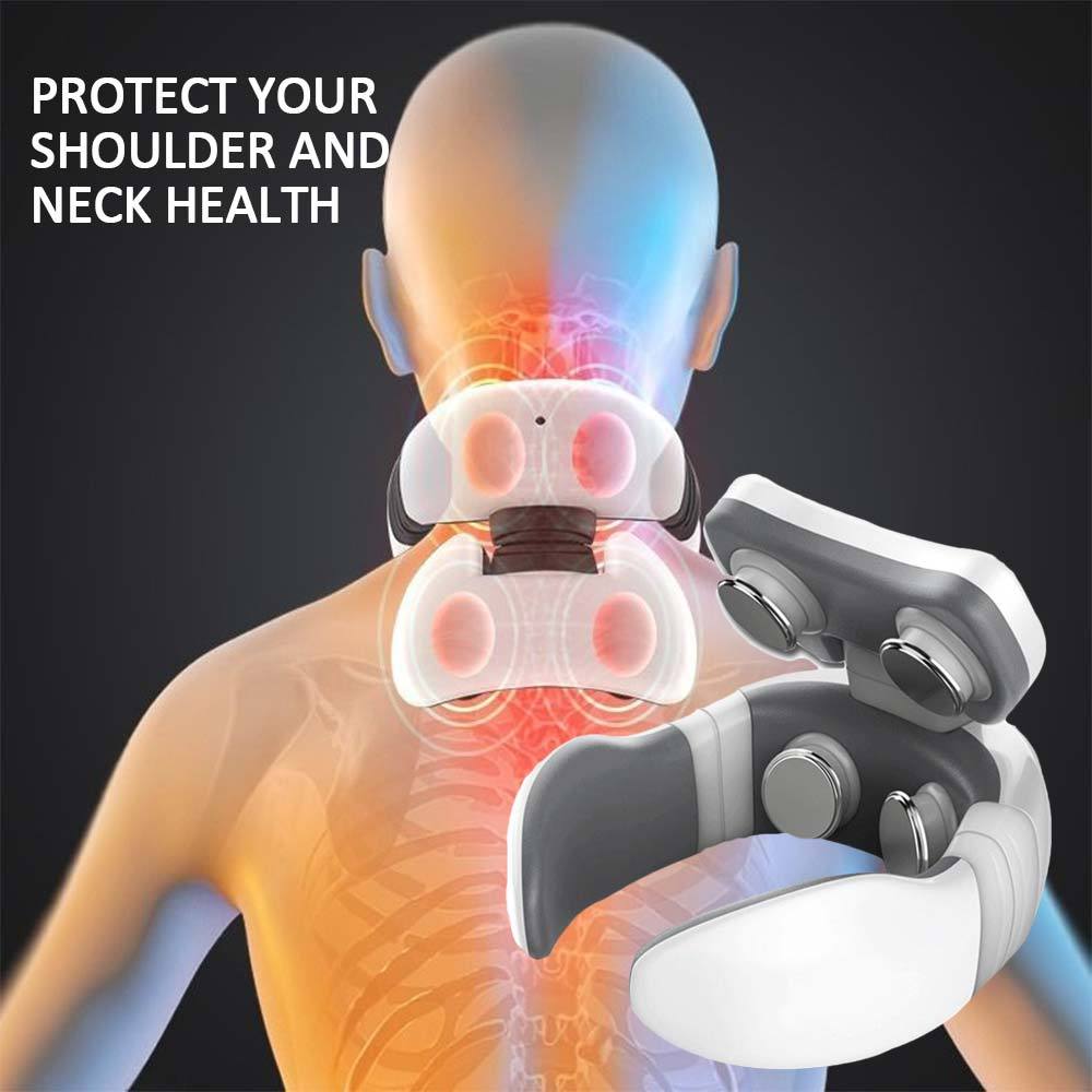 Masajeador Eléctrico Inteligente – Alivio y Relajación para Espalda y Cuello