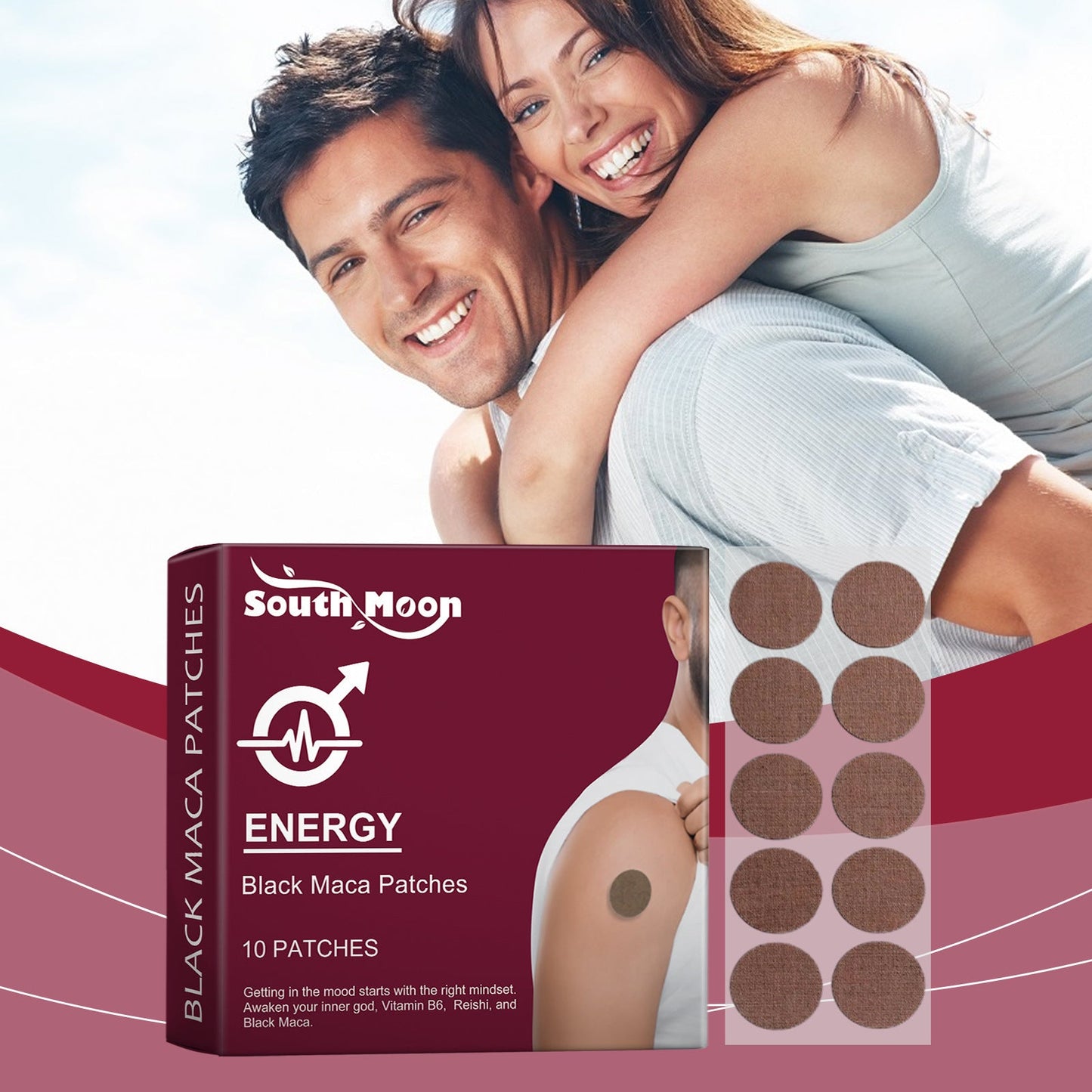 Parche Herbal Vitality – Energía Masculina y Vitalidad Natural