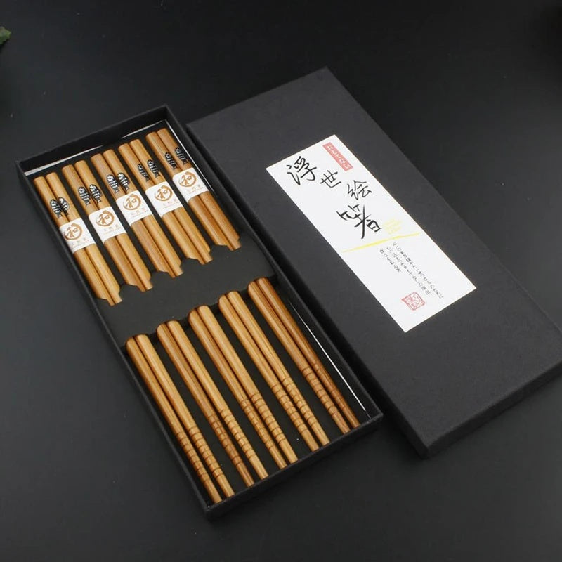 Palillos de Bambú Ecológicos – Diseño Elegante y Sostenible