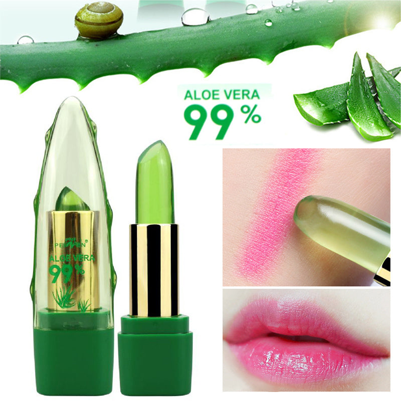 Bálsamo de Aloe Vera – Gloss Labial Hidratante Cambia de Color