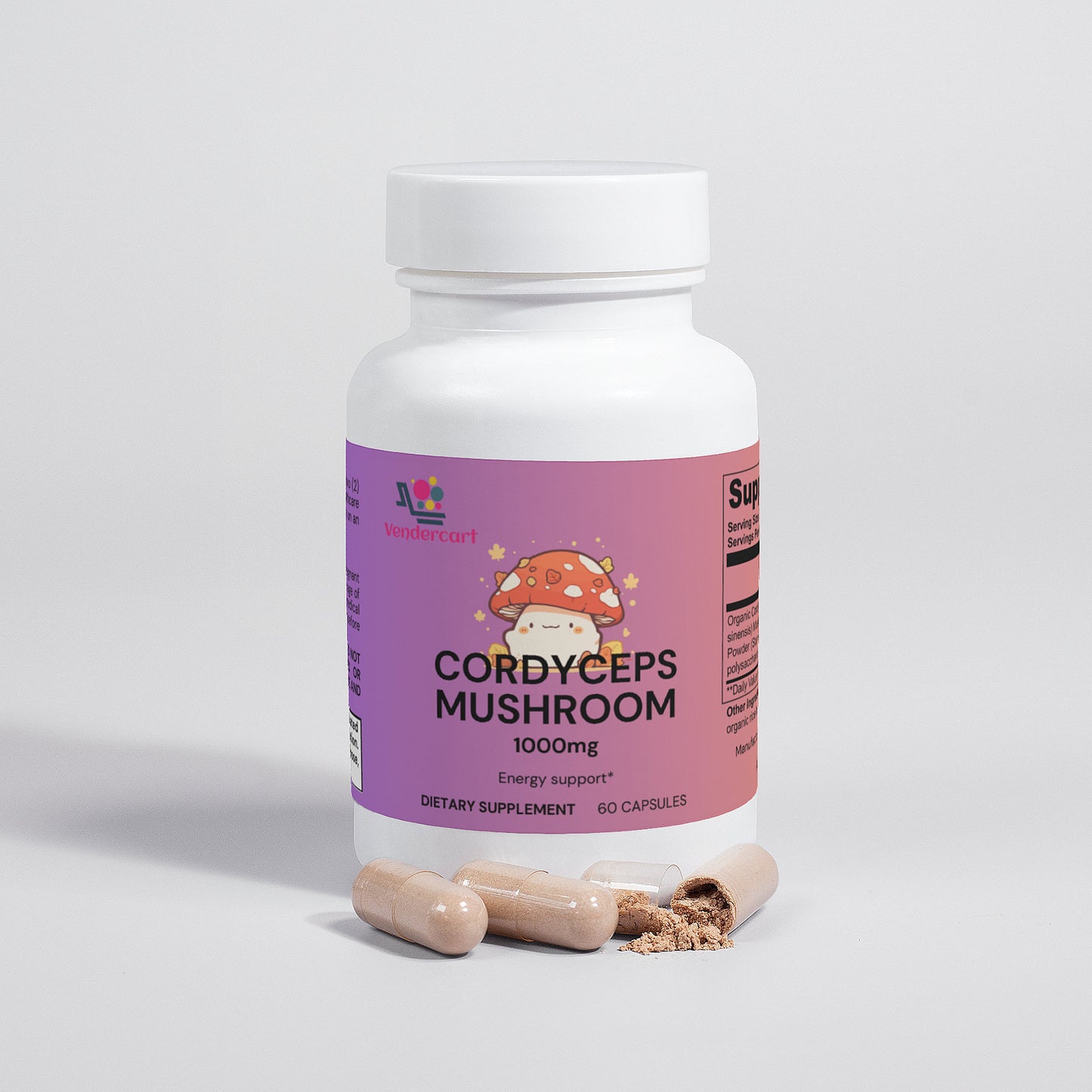 Premium Cordyceps – Refuerzo Inmune, Energía y Recuperación Natural