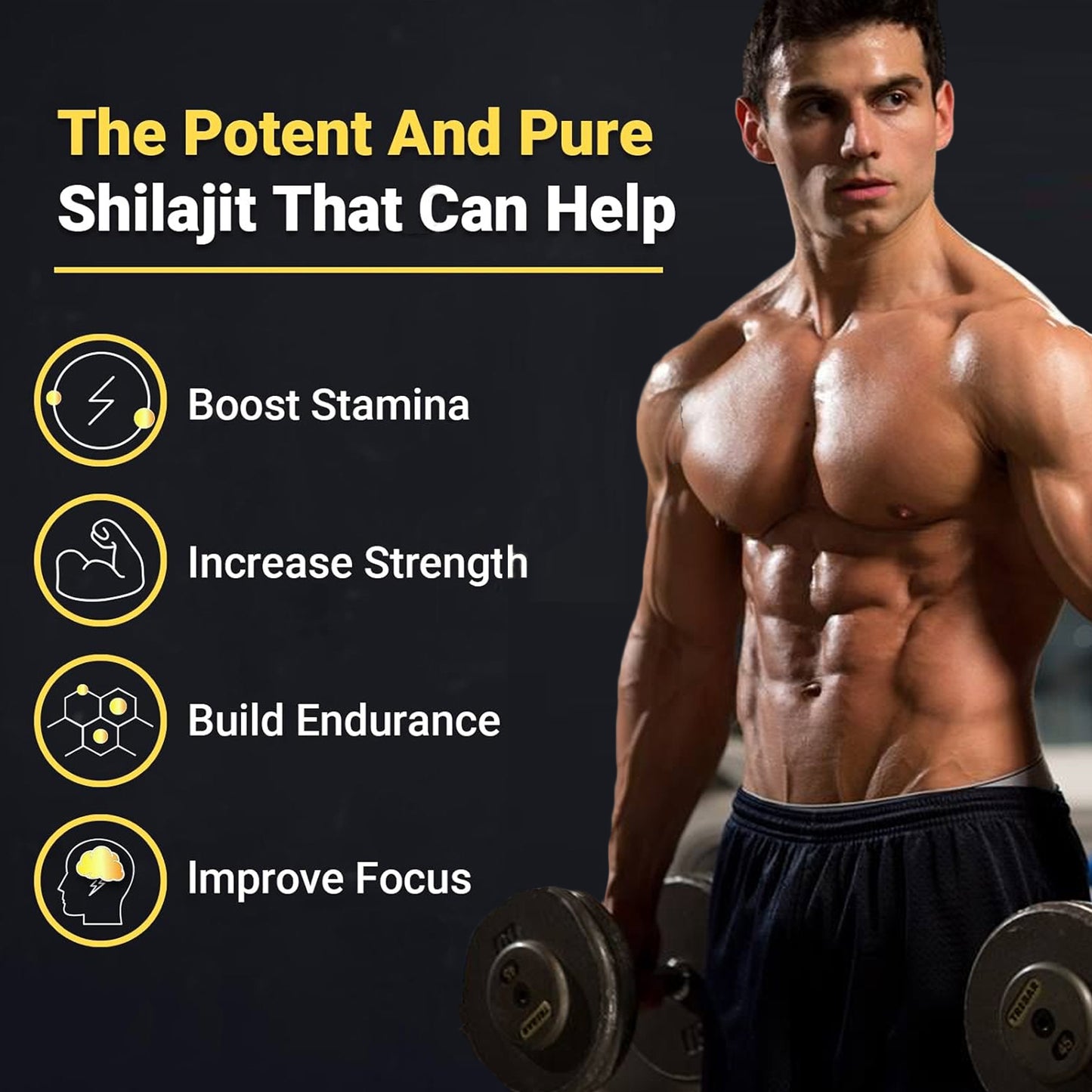 Gomitas Naturales de Shilajit – Energía, Salud Inmune y 85 Minerales del Himalaya