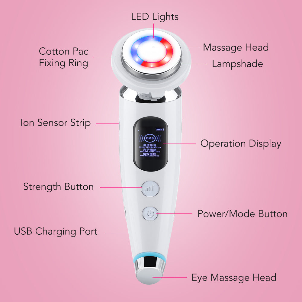Dispositivo de Rejuvenecimiento Facial IPL – Lifting y Luminosidad en Casa