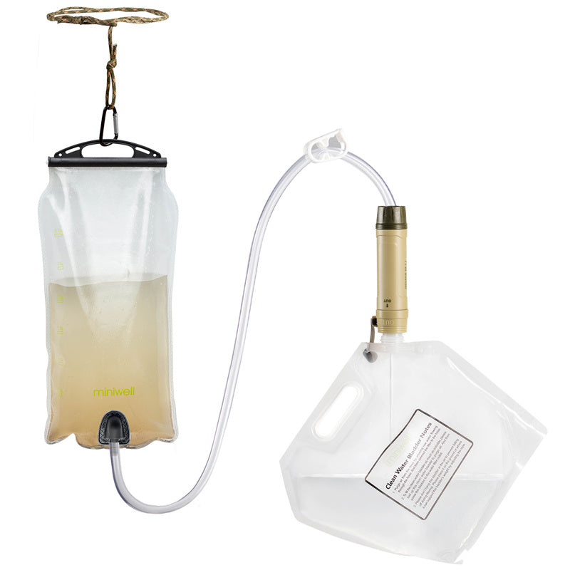 Filtro de Agua Portátil – Purificación Segura en Cualquier Lugar