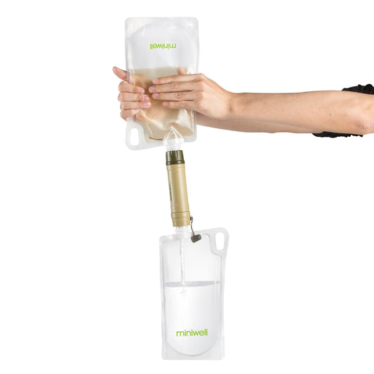 Filtro de Agua Portátil – Purificación Segura en Cualquier Lugar