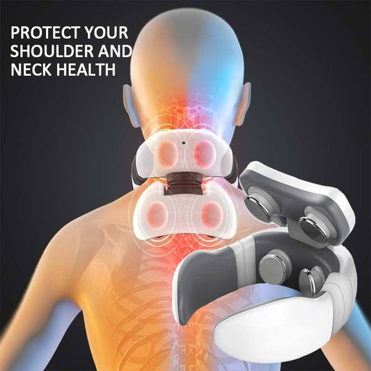 Masajeador Eléctrico Inteligente – Alivio y Relajación para Espalda y Cuello