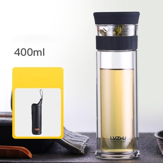 Termo de Vidrio con Infusor – Infusiones Puras en Movimiento