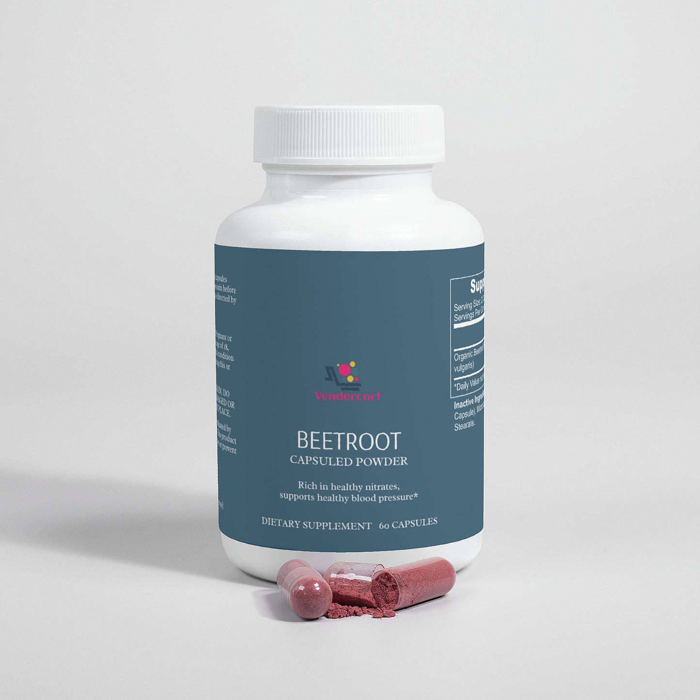 Capsulas de Remolacha Orgánica – Vitalidad y Salud Cardiovascular