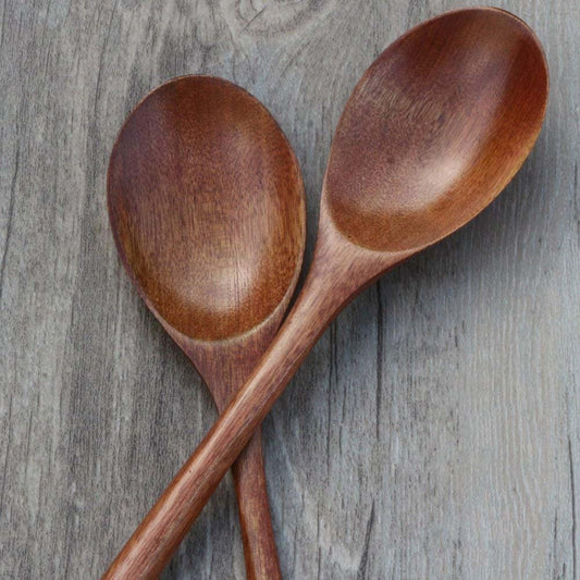 Cuchara de Sopa Ecológica – Hecha a Mano con Madera Natural