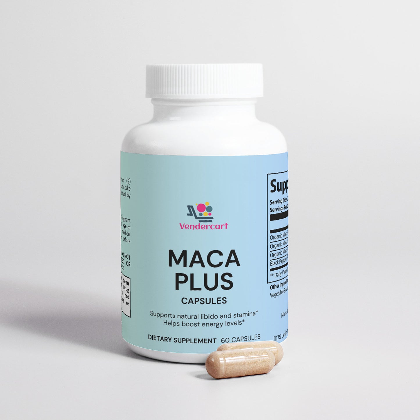 Maca Plus – Vitalidad y Equilibrio con Triple Mezcla Orgánica