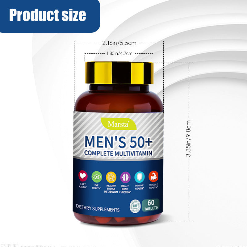 Tabletas Multivitamínicas para Hombres – Energía y Bienestar Diario