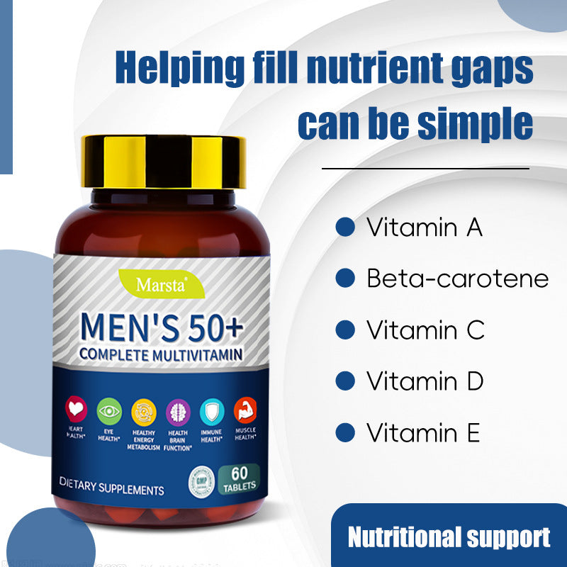 Tabletas Multivitamínicas para Hombres – Energía y Bienestar Diario