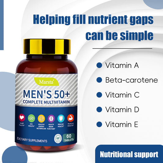 Tabletas Multivitamínicas para Hombres – Energía y Bienestar Diario