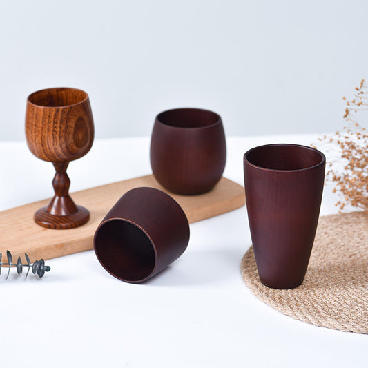 Copas y Vasos Ecológicos – Diseño Natural con Madera Sostenible