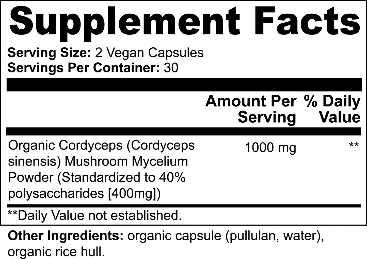 Premium Cordyceps – Refuerzo Inmune, Energía y Recuperación Natural